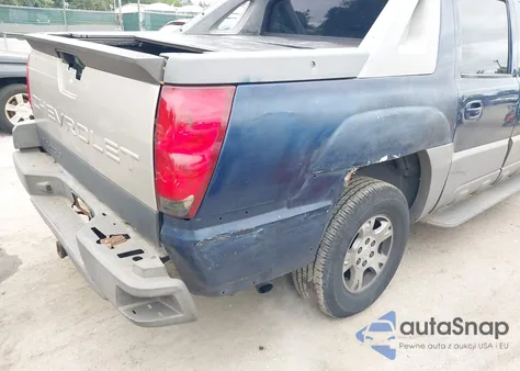2002 Chevrolet Avalanche 1500 from USA, damaged, VIN 3GNEK13T22G215915